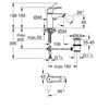 Kép 4/4 - Grohe Start Egykaros mosdócsaptelep 1/2″ S-es méret 31137002