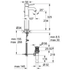 Kép 2/2 - Grohe BauClassic Egykaros mosdócsaptelep 1/2″ 32868000