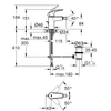 Kép 4/4 - Grohe Eurosmart Egykaros bidécsaptelep, 1/2″ S-es méret 32929003