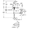 Kép 4/4 - Grohe Eurosmart Egykaros mosdócsaptelep 1/2″ S-es méret 33265003