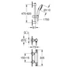 Kép 2/2 - Grohe Grohtherm 800 Termosztátos zuhanycsaptelep 1/2″ 34565002