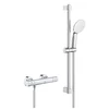 Kép 1/2 - Grohe Grohtherm 800 Cosmopolitan Termosztátos zuhanycsaptelep 1/2″ 34768001