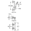 Kép 4/4 - Grohe Precision Flow Termosztátos zuhanycsaptelep 1/2″ 34805001