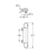 Kép 2/2 - Grohe Grohtherm 1000 Termosztátos zuhanycsaptelep 1/2″ 34817003