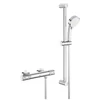 Kép 1/4 - Grohe Grohtherm 1000 Performance Termosztátos zuhanycsaptelep 1/2″ zuhanygarnitúrával 34834000