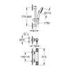 Kép 4/4 - Grohe Grohtherm 1000 Performance Termosztátos zuhanycsaptelep 1/2″ 34835001
