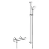 Kép 1/4 - Grohe Precision Flow Termosztátos zuhanycsaptelep 1/2″ zuhanygarnitúrával 34842000