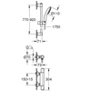 Kép 2/2 - Grohe Precision Start Termosztátos zuhanycsaptelep 1/2″ 34854001