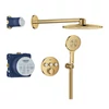 Kép 1/4 - Grohe Grohtherm SmartControl Rejtett zuhanyrendszer Rainshower SmartActive 310 fejzuhannyal 34863GL0