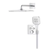 Kép 3/4 - Grohe Grohtherm SmartControl Rejtett zuhanyrendszer Rainshower Mono 310 Cube fejzuhannyal 34865000