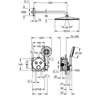 Kép 4/4 - Grohe Grohtherm SmartControl Rejtett zuhanyrendszer Rainshower Mono 310 fejzuhannyal 34866000