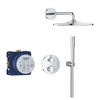 Kép 2/4 - Grohe Grohtherm Rejtett zuhanyrendszer Rainshower Mono 310 fejzuhannyal 34869000