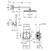 Kép 4/4 - Grohe Grohtherm Rejtett zuhanyrendszer Rainshower Mono 310 fejzuhannyal 34869000