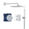 Kép 1/4 - Grohe Grohtherm Rejtett zuhanyrendszer Rainshower Mono 310 Cube fejzuhannyal 34870000