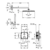 Kép 4/4 - Grohe Grohtherm Rejtett zuhanyrendszer Rainshower Mono 310 Cube fejzuhannyal 34870000