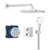 Kép 1/4 - Grohe Grohtherm Rejtett zuhanyrendszer Tempesta 250 Cube-val 34871000