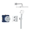 Kép 2/4 - Grohe Grohtherm Rejtett zuhanyrendszer Tempesta 250 Cube-val 34871000