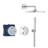 Kép 2/4 - Grohe Precision Thermostat Rejtett zuhanyrendszer Vitalio Rain Mono 310 fejzuhannyal 34880000