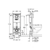 Kép 2/2 - Grohe Rapid SL fali WC-hez 38713001