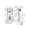 Kép 2/2 - Grohe Rapid SL 3-az-1-ben WC szett, 1,13 méteres beépítési magasság 39940000