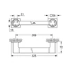 Kép 3/3 - Grohe Allure Kapaszkodó 40955A01