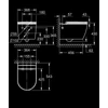 Kép 6/6 - Grohe Bau Ceramic Fali függesztésű WC szett Alpin fehér 103860SH00