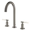 Kép 3/4 - Grohe Atrio Private Collection 3-lyukas mosdócsaptelep, 1/2″ L-es méret, szálcsiszolt grafit 20593AL0