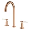 Kép 4/5 - Grohe Atrio Private Collection 3-lyukas mosdócsaptelep, 1/2″ L-es méret, rózsa arany 20593DA0