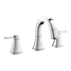 Kép 1/3 - Grohe Grandera 3-lyukas mosdócsaptelep, 1/2″ M-es méret, króm 20624000