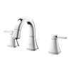 Kép 2/3 - Grohe Grandera 3-lyukas mosdócsaptelep, 1/2″ M-es méret, króm 20624000