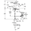 Kép 4/4 - Grohe Euroeco Egykaros mosdócsaptelep 1/2"M-es méret Króm 24268001