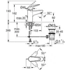 Kép 5/5 - Grohe Swift Egykaros mosdócsaptelep 1/2"S-es méret Króm 24316001