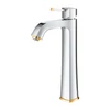 Kép 2/3 - Grohe Grandera Egykaros mosdócsaptelep 1/2″ XL-es méret, króm/arany 24371IG0