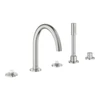 Kép 1/4 - Grohe Atrio Private Collection 5-lyukas kádkombináció, króm 25224DC0