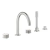 Kép 3/5 - Grohe Atrio Private Collection 5-lyukas kádkombináció, króm 25226DC0