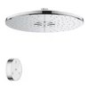 Kép 2/4 - Grohe Rainshower SmartConnect 310 Fejzuhany, 2 féle vízsugárral, távirányítóval, króm 26644000