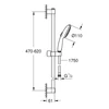 Kép 4/4 - Grohe Tempesta 110 Sines zuhanyszett 2 spray (Rain, Jet) Matt fekete 269152433