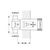 Kép 2/2 - Grohe Csempeszelep, 1/2″, fehér 29801000