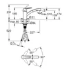 Kép 4/4 - Grohe Start Egykaros mosogatócsap 1/2", Matt Fekete 305312431