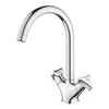 Kép 3/4 - Grohe Costa S Egylyukú mosogató csaptelep, Króm 31819002