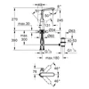 Kép 5/5 - Grohe Veris Egykaros mosdócsaptelep 1/2″ L-es méret, bársony fekete 32184KS0