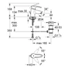 Kép 2/2 - Grohe Eurostyle Egykaros mosdócsaptelep 1/2″ S-es méret, króm 3355200E