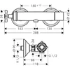 Kép 2/3 - Hansgrohe AXOR Montreux termosztátos zuhanycsaptelep 16261000