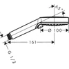 Kép 3/4 - Hansgrohe Crometta Vario Green kézizuhany 6 l/perc 26336 400 (26336400)