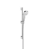 Kép 1/2 - Hansgrohe Croma Select E Multi zuhanyszett 0,65m króm/fehér EcoSmart 9 l/perc 26581400 (26581400)