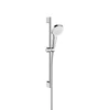 Kép 1/2 - Hansgrohe Croma Select E 1jet EcoSmart 9l/perc zuhanyszett 0,65m, fehér/króm 26585 400 (26585400)