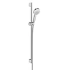 Kép 1/2 - Hansgrohe Crometta 100 1jet zuhanyszett 0,90m fehér/króm 26658 400 (26658400)