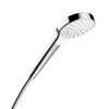 Kép 1/4 - Hansgrohe Croma Select S 1jet kézizuhany, fehér/króm 26804 400 (26804400)