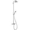 Kép 1/2 - Hansgrohe Croma 220 Air 1jet Showerpipe zuhanyrendszer kádhoz kádtöltő csapteleppel 27223 000 (27223000)