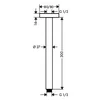 Kép 2/2 - Hansgrohe mennyezeti csatlakozó E 300 mm 27388 000 (27388000)